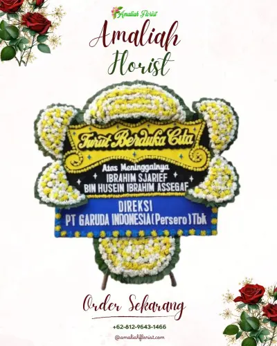 Papan Bunga Duka di Buaran Kradenan